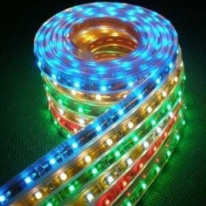 LED ŞERİT SİLİKONLU 3528/60 GÜNIŞIĞI 12V DC  [ 5 MT MAKARA FİYATIDIR](K)