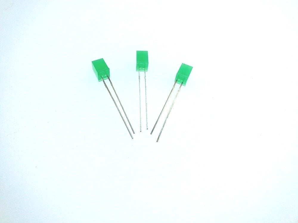 LED-5MM  YEŞİL KARE