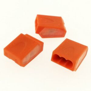 Geçmeli Buat Klemensi 3 Lü Turuncu Pc-253 1-2,5mm ( 1 adet fiyatıdır )