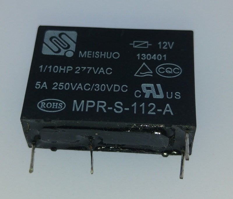 MPR-S-112A 12V3A  DC RÖLE