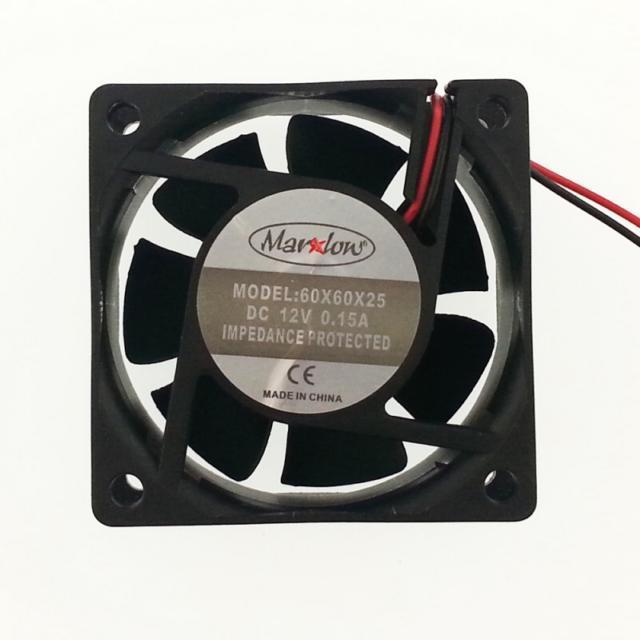 Fan 12v Plastik Kanat  60x60x25mm-2 Marxlow