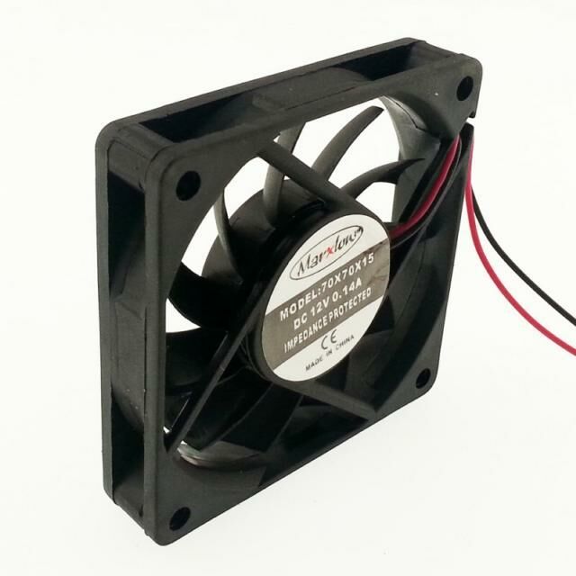 Fan 12v Plastik Kanat 70x70x15-2 Marxlow