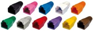 PLUG RJ 45 PVC BOTH(KILIF) BEYAZ