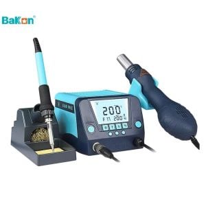 Bakon BK881 İntelligent 2 in 1 Isı Ayarlı Havya İstasyonu 650w havya 90w 3YIL GARANTİ