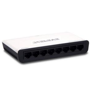 Everest Everlınk ESF208 8 Port 10/100 Mbps Ethernet Masaüstü Switch Hub