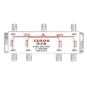 8 Way 1/8 5-2500 Mhz Splitter