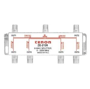 8 Way 1/8 5-2500 Mhz Splitter
