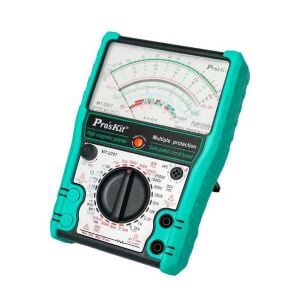 Proskit MT-2207 Analog Multimetre AC/DC 1000v 10 Amper Buzzer Test Lead