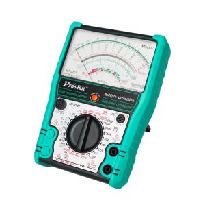 Proskit MT-2207 Analog Multimetre AC/DC 1000v 10 Amper Buzzer Test Lead