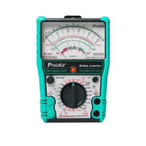 Proskit MT-2207 Analog Multimetre AC/DC 1000v 10 Amper Buzzer Test Lead