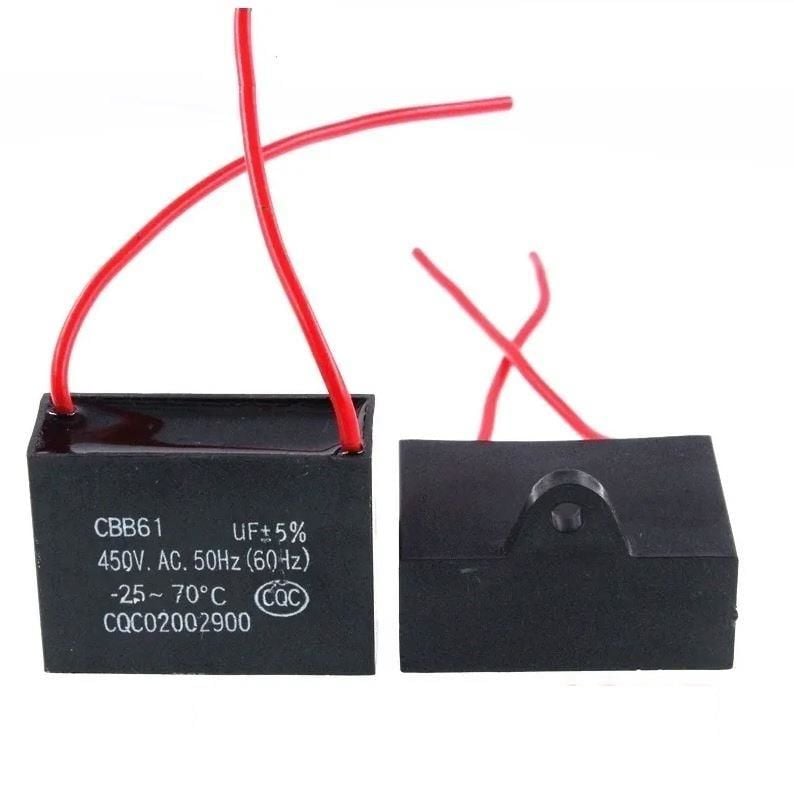 10mF 450V Kutu Tip Kablolu Daimi Kondansatör