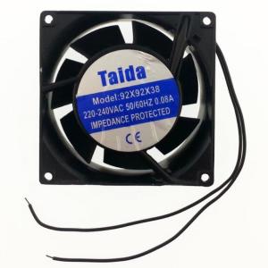 Fan 220v Plastik Kanat 92x92x38 Tidar - Taıda