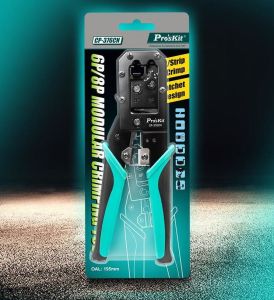 Proskit CP-376CN 6p 8p / Rj11 Rj12 Rj45 Plug Konnektör Kablo Sıkma Pensesi