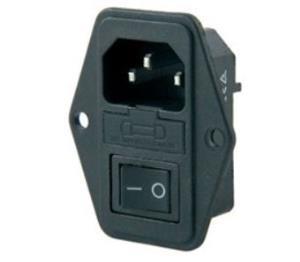 POWER ŞASE Tip ERKEK+SiGORTALI+ANAHTARLI+ KULAKLI IC-214 (AS-10E)( B KALİTE)