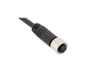 LANBAO E8T-N3F5 SENSÖR KABLOSU M8 DÜZ TİP DİŞİ 5 MT KABLOLU