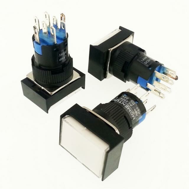 ANAHTAR MOMENTUM MBT-37312 DİKTÖRTGEN  BEYAZ 6  PİN