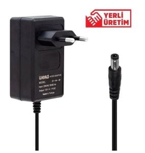 Weko 21831 Akü Şark Cihazı 12v 1a Priz Tip Çıkış 12,6v Yerli Üretim