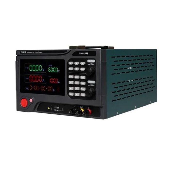 Prolink P-6010PE 0-60V 0-10A 10mv 10ma Programlanabilir Tek Çıkışlı Dc Ayarlı Güç Kaynağı