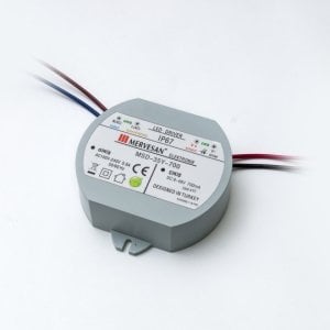 Mervesan Msd-35Y-700 35w 9 ~ 48v 700 ma Sabit Akım Led Driver Yuvarlak İp67