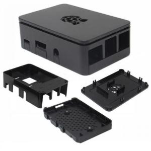 RASPBERRY Pİ 3 B için Siyah Muhafaza Kutusu