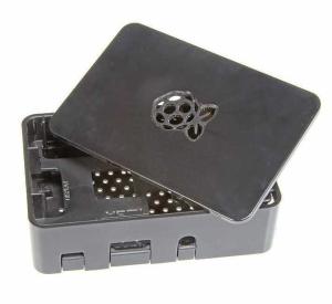 RASPBERRY Pİ 3 B için Siyah Muhafaza Kutusu