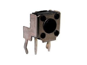 TACT  BUTON  6x6 90° PCB tip  Siyah  9,5mm