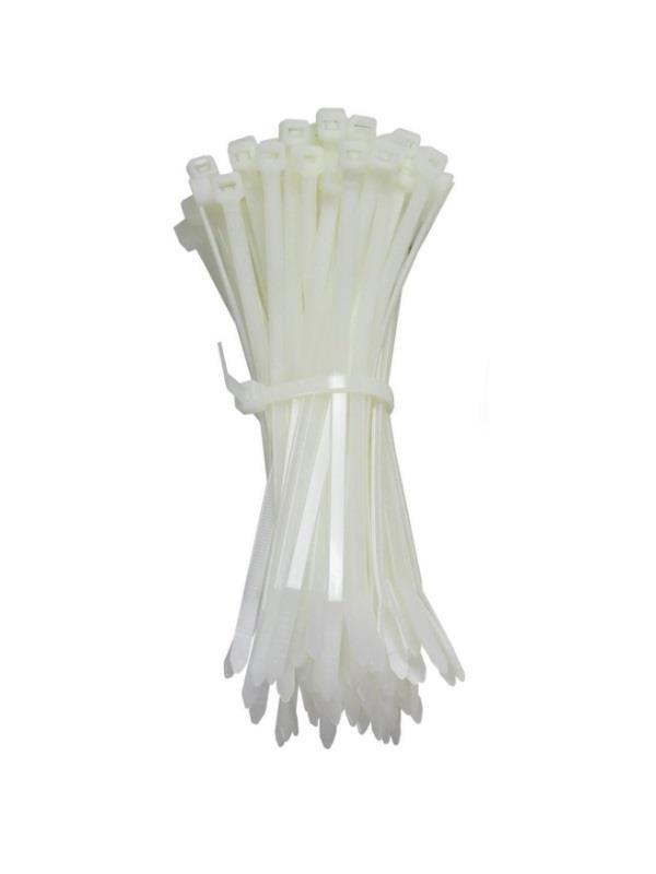 Kablo Bağı 100x2,5 mm Beyaz (100 Adet)