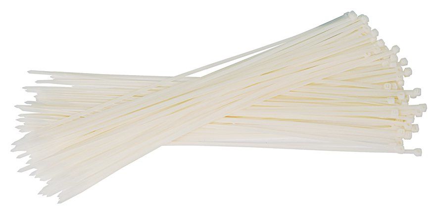 Kablo Bağı 100x2,5 mm Beyaz Açılabilir (100 Adet)