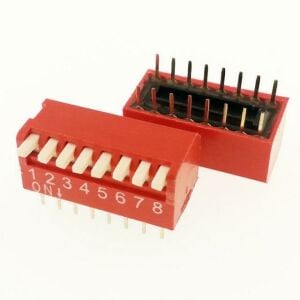 8 Pin Piano Tip Dip Switch