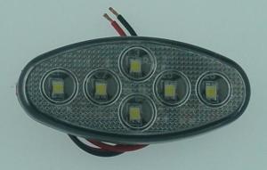 SANEL SBE12W6  12V 6 LEDLİ ELİPS  AYDINLATMA  BEYAZ