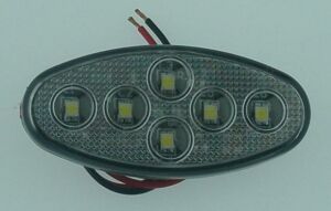 SANEL SBE12W6  12V 6 LEDLİ ELİPS  AYDINLATMA  BEYAZ
