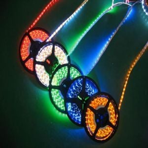 LED ŞERİT İÇ MEKAN 5050/30 KIRMIZI 12V DC [ 5 MT MAKARA FİYATIDIR ] (K)