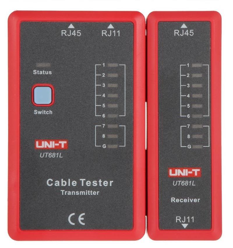 Unit UT681L Network Kablo Test Cihaz RJ45 / RJ11