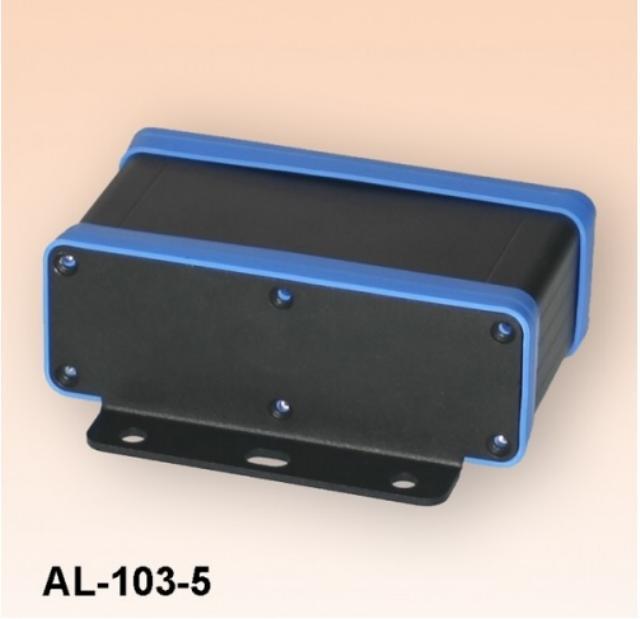 AK-AL-103-5  Naturel Eloksal  104 x 35 x 54 mm Alüminyum Profil Kutu