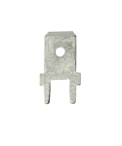 Kablo Terminali ( Kalaylı ) Erkek Pcb Tip 6,3 mm TE 2324 SFK39 DPK39 (1Adet Fiyatıdır)