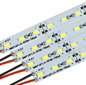 Led Bar Modül Beyaz 5630 Smd 12v 1 metre 72 Led Alüminyum Pcb Line (5 adet fiyatıdır)