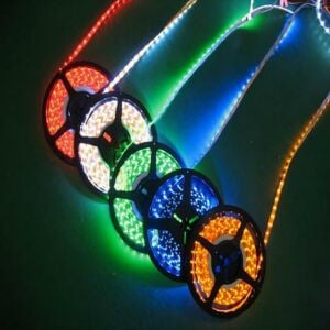 LED ŞERİT İÇ MEKAN 5050/60 YEŞİL 12V DC [ 5 MT MAKARA FİYATIDIR]