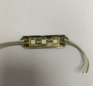 LED-Modül SMD-5050 3'lü Metal KASA MAVİ Sugeçirmez 3 cip