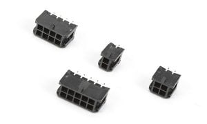 04 315-04S  ERKEK 180°  KONNEKTÖR   5558-04S Mikro Mini Fit