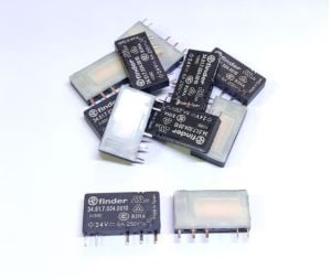 Finder Röle 34.51.7.024.0010 Slim röle, 24V DC  , 1 CO 6A