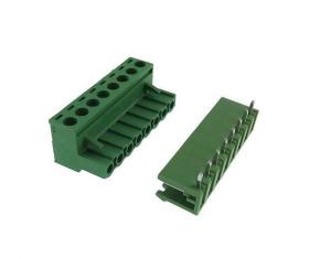 0/8 CHN 5,08mm 90°  DİŞİ+ERKEK TAKIM YEŞİL YANLARI AÇIK