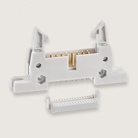 34 LÜ  YASSI FLET KABLO TİP  KİLİTLİ ERKEK  IDC  KONNEKTÖR    203-34