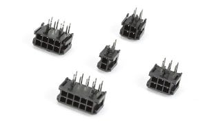 04 315-04R  ERKEK  90°  KONNEKTÖR  5558-04R Mikro Mini Fit