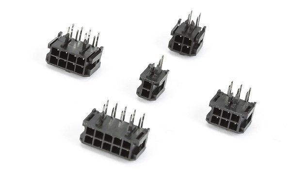 08 315-08R ERKEK 90°  KONNEKTÖR  5558-08R Mikro Mini Fit