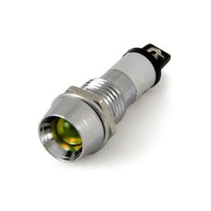 SİNYAL  LAMBASI METAL 24 V Led'li 10mm SARI IC-226 (MBS-45875)