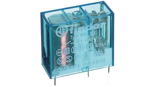 Finder 40.51.9.006.0000 6v 10a Dc Tek Kontak Minyatür Pcb Röle