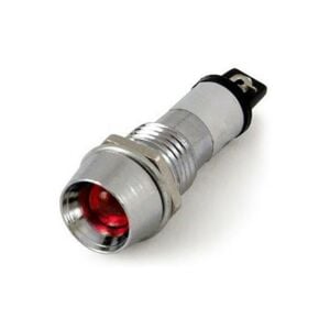 SİNYAL  LAMBASI METAL 24 V Led'li 10mm KIRMIZI IC-226 (MBS-45874)