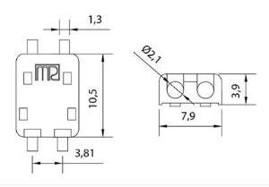 SMD KLEMENS YAYSIZ PCB 49000 SMD-Y/0 SMD