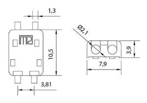 SMD KLEMENS YAYSIZ PCB 49000 SMD-Y/0 SMD