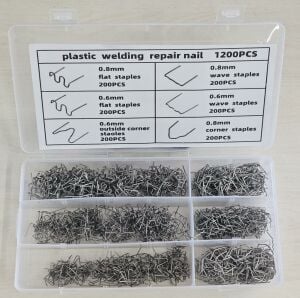PLASTİK ZIMBA TAMİR TELİ 1200 ADET 6 ÇEŞİT 200 PARÇA